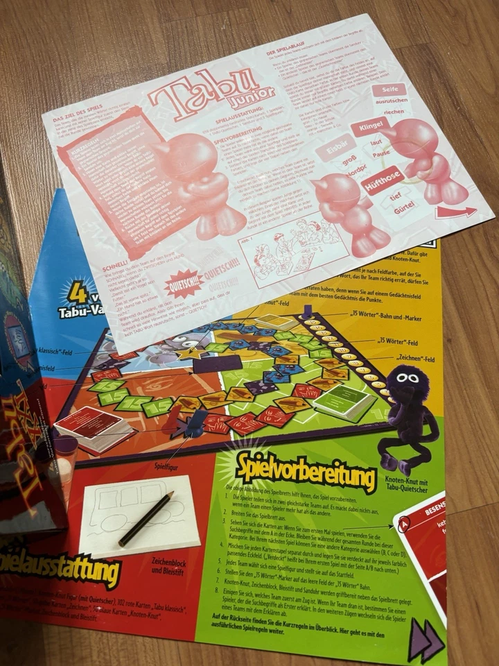 Tabu XXL 4 verschiedene Tabu-Varianten in einem Knoten Kurt - Bild 4 von 4