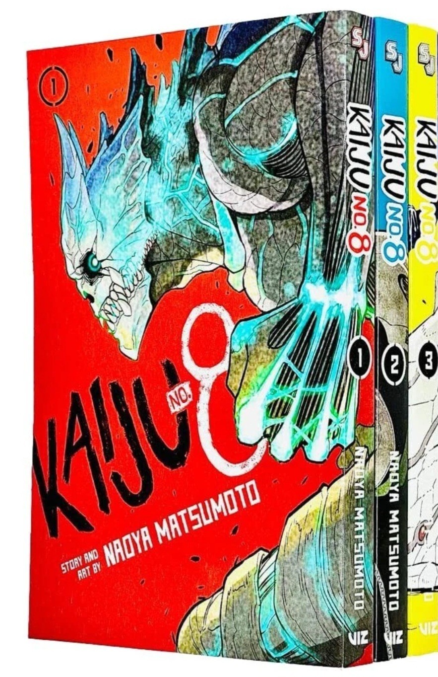 Kaiju No. 8 Vol 1-3 Naoya Matsumoto Collection 3 Book Anime Manga Book Set NEW