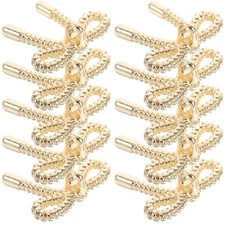 12 Pcs Style Sweater Jacket Sewing Buttons Bow for Cloaks