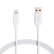 Amazon Basics 2-Pack Apple MFi Certified USB-A to Lightning Cable, Fast Charging