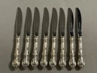 Spanish Provincial by Towle Sterling Silver Handle Place Knife Lot of 8