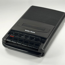 RadioShack AC/Battery Cassette Recorder CTR-66 Player Built-in Mic Auto Stop