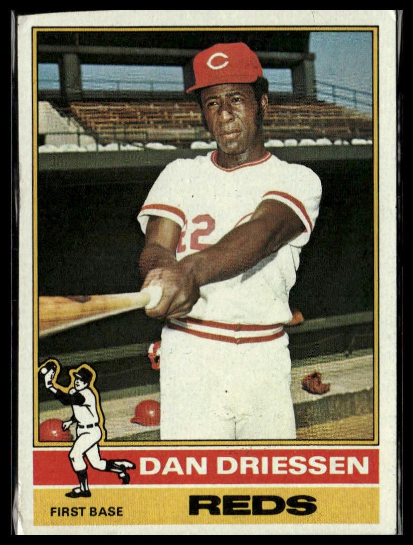 1976 Topps #514 Dan Driessen