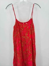 Pre-Owned Joie Red Size Medium Printed Shift Maxi Sleeveless Dress
