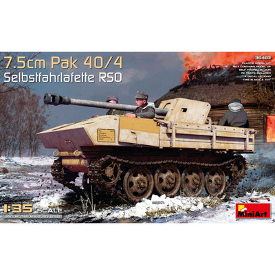 MiniArt 35483 1:35 7,5cm PaK40/4 Selbstfahrlafette RSO