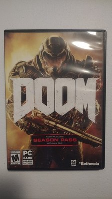 Doom 2016 PC Season Pass included - New in Case
