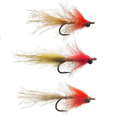Redhead Kutling Meerforellenfliege handgebunden auf Ahrex Haken Out for Trout