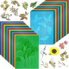 Cyanotype Sun Print Paper 36 Sheets 6 Colors Solar Art Craft Paper
