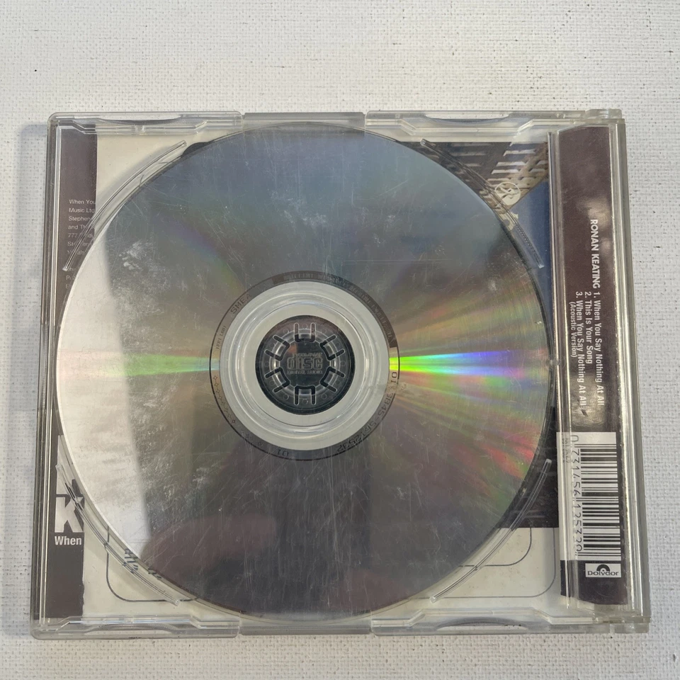 Ronan Keating - When You Say Nothing At All - 1999 CD Single C01 - Image 2 of 4