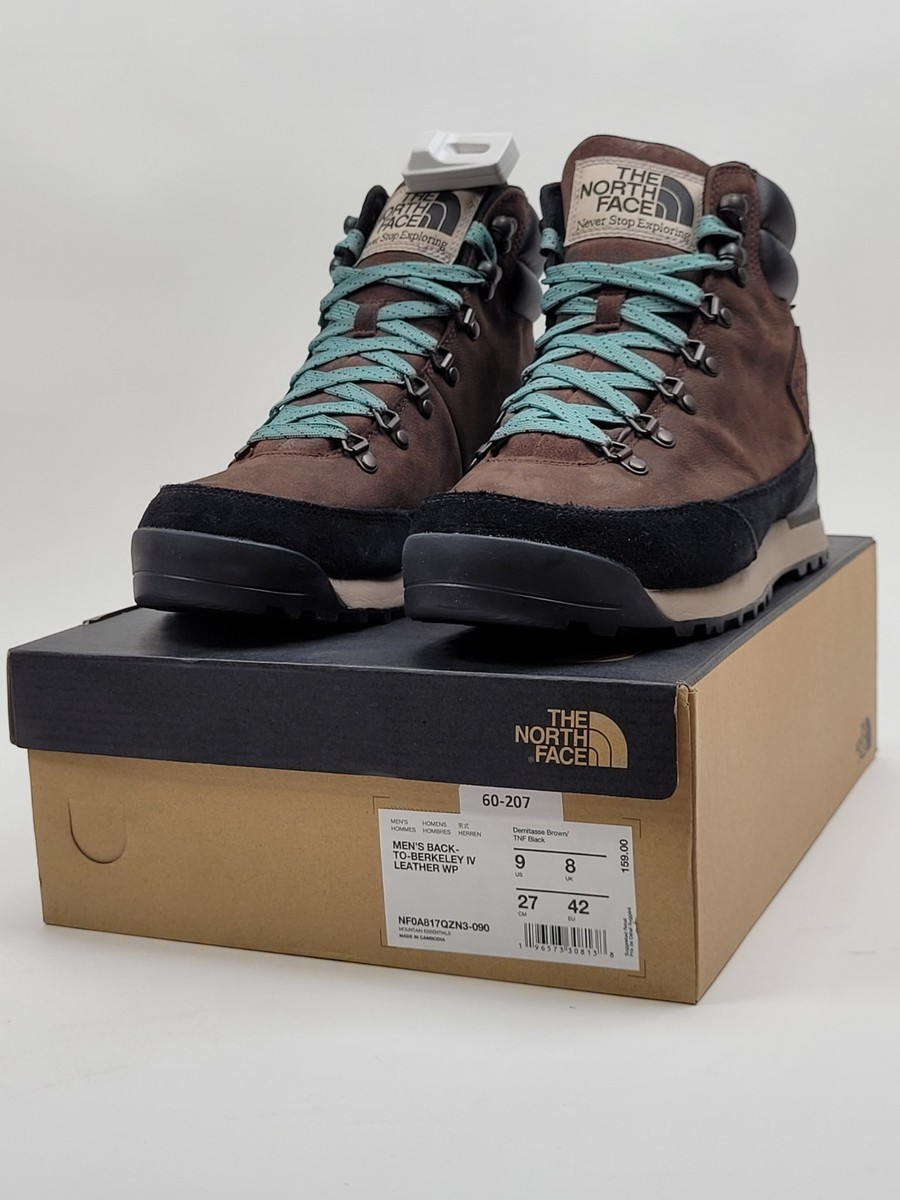 buty the north face verbera leather backpacker THE NORTH FACE BACK-TO-BERKELEY IV LEATHER WATERPROOF BOOTS MEN'S US NIB