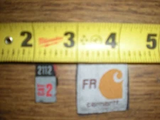 Carhartt FR Logo Tag and Cat 2 2112 Tag - Stitch on Logo Patches