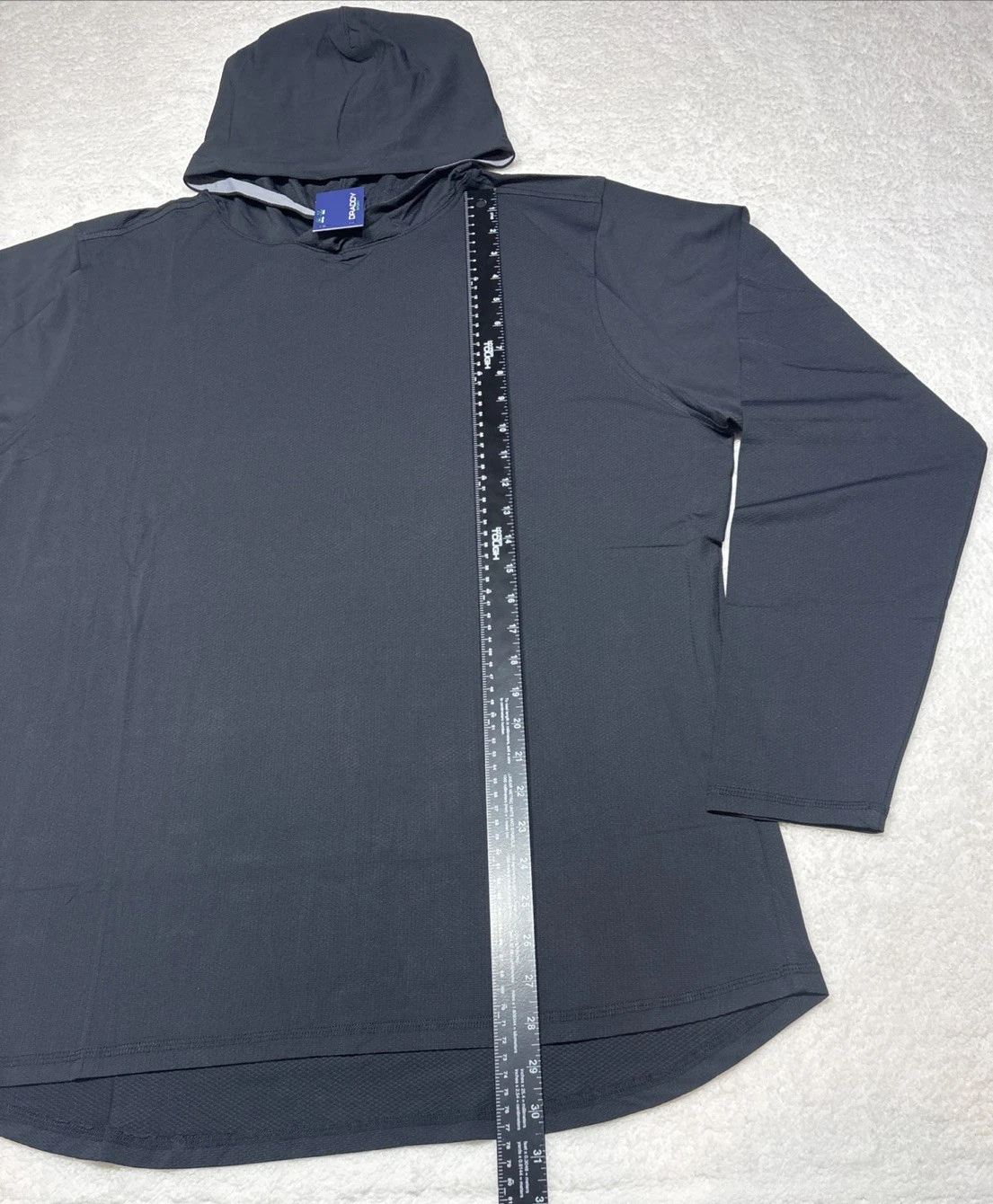 B. Draddy Cool Olin Hoodie Mens XL Dark Knight Black BDSL10 Golf Pullover image 7
