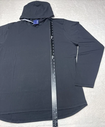 B. Draddy Cool Olin Hoodie Mens XL Dark Knight Black BDSL10 Golf Pullover image 7