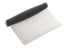 Eva spatola taglia pasta in acciaio con misurazione