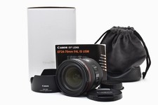 Almost Unused Canon EF 24-70mm F4 L IS USM Zoom Lens From JAPAN