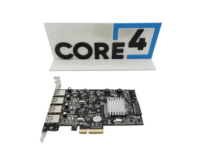 STARTECH PEXUSB314A2V2 4-Port USB PCIe Card 10Gbps USB 3.2 Gen 2