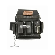 Big Time Products 150644 Oil Tan Leather Electrician Pouch - Compatible with ...