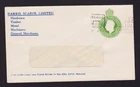 AUSTRALIA PTPO HARRIS SCARFE KGVI 3d GREEN CIRCLE USED 1953