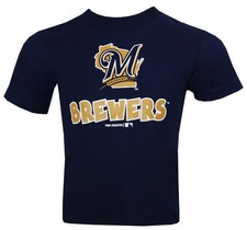 Milwaukee Brewers Jungen Kurzarm T-Shirt, 2T