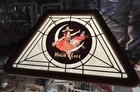 Vintage 1984 Miller High Life Beer Hanging Pool Table Billiards Poker Light Lamp
