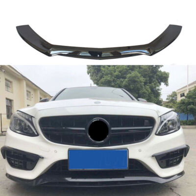 For Mercedes C-Class W205 2015-2018 Sport Front Lip Diffuser Modify C43 style
