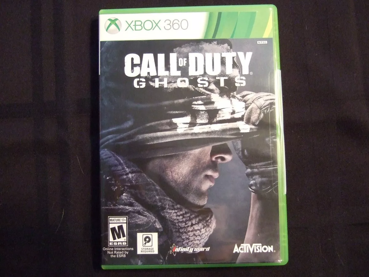 Xbox 360 Call of Duty ghosts