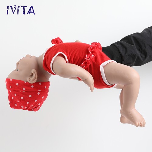 20”4kg Full Body Silicone Rebirth Baby Doll Lovely Smile Girl Holiday Gifts - Picture 2 of 12
