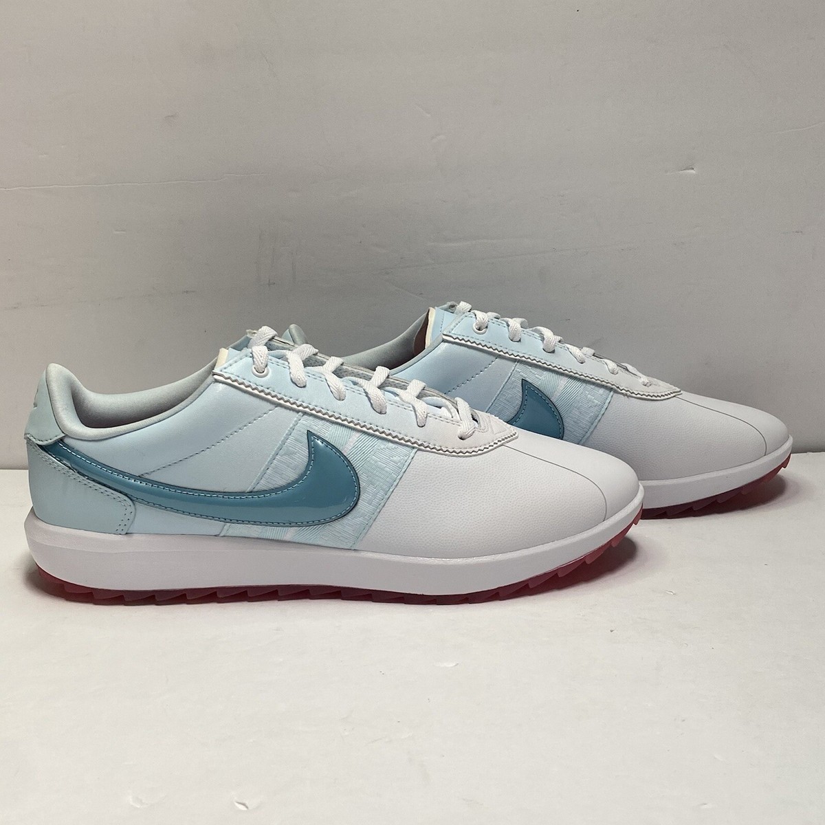 NIKE Cortez NRG Golf CI2283ゴルフシューズ Nike NRG Rare Women's Cortez Golf Shoes White Aqua CI2283