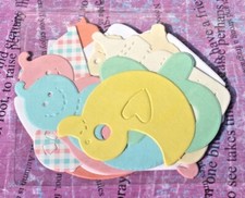 Baby Assortment Scrapbooking Acid Free Die Cuts, NIP FREE SHIP 