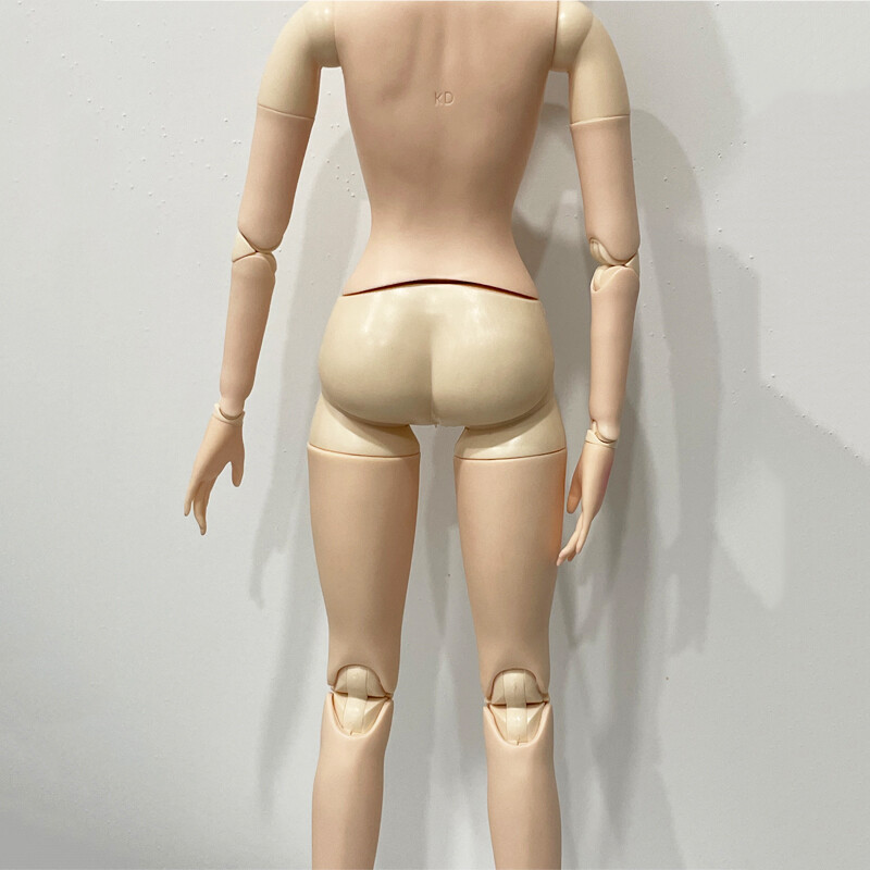 24 inch Nude Body 1/3 BJD 18 Ball Joints Doll Body Without Outfits Head  Openable