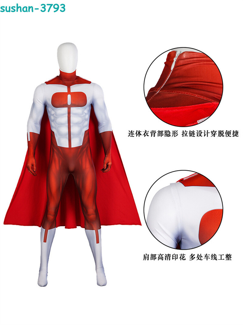 Anime Invencible Cosplay Nolan Grayson Body Mono Disfraz Halloween Regalos