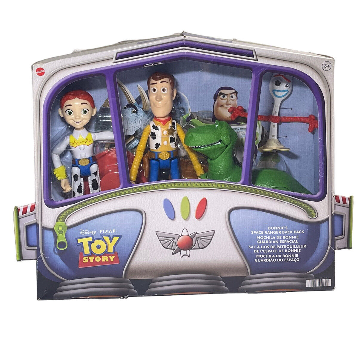 Disney•Pixar Toy Story 4 Figures In Bonnie's Space Ranger Back pack