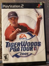 Tiger Woods PGA Tour 2001 - Playstation 2 PS2 Game - Complete
