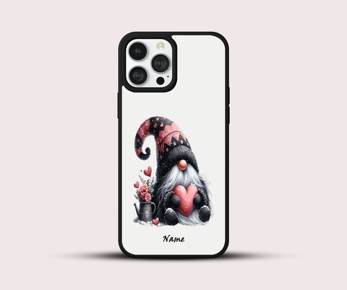 Gnome Gonk Print Pink Positive Love Phone Case Cover for iPhone Samsung Pixel - Picture 7 of 8