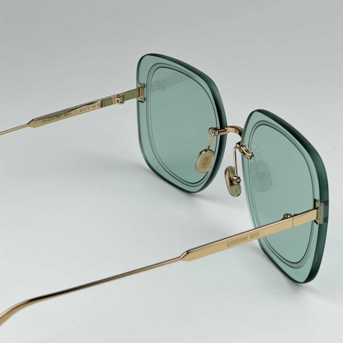 Dior ULTRADIOR SU B0O0 Square Sunglasses - Gold/Green New DIOR ULTRADIOR SU B0O0 Gold/Green 65-14-140 Sunglasses  main image 2