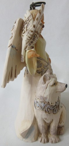 Lot of 2 Jim Shore Angels Creature Comforts & In Wind And Snow Wonder Does Grow - Picture 9 of 14