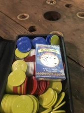 Portable Poker Chips And Cards