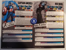 Marvel Crisis Protocol Initiation League Alt Cards and Alt Art Cards And Tokens