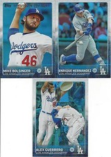 2015 TOPPS UPDATE Rainbow Mike Bolsinger Future Star Los Angeles Dodgers US 280