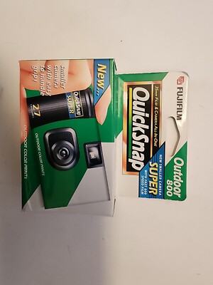 Fujifilm Outdoor 800 35mm Quicksnap Super 27 Exposures Exp 1999-07 S1k7-f12