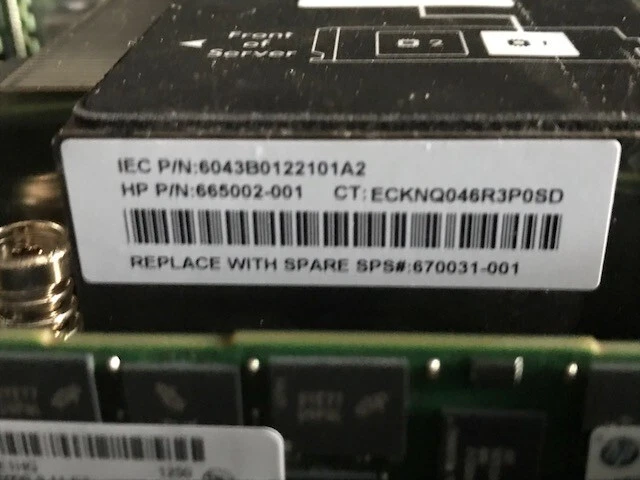 HP ProLiant BL460c Gen8 Blade Server 2x 4C E5-2609 2.4GHz 192GB Ram 2x 300GB HDD - Image 2 of 4