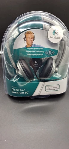 Headset Logitech Clearchat Premium Pc Dynamic Sound 