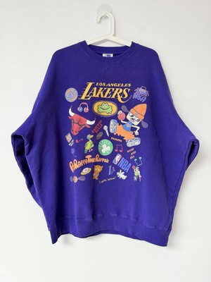 Parappa The Rapper x NBA x Wind And Sea Sweatshirt XL Black Beat  