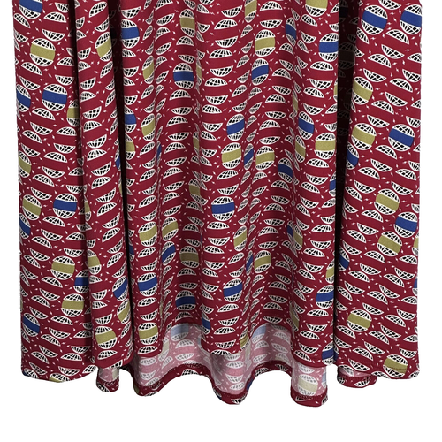 LuLaRoe Maxi Gonna Donna XS (Taglie 2-4) Setosa Morbida Elasticizzata Vita Lunga Nuova con etichette - Foto 5 di 13