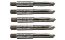 Shars 3/8-16NC Right Hand HSS Spiral Point Taps - Plug Style 5 PCS !}