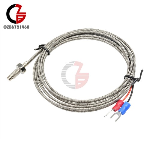 Thermocouple Temperature Sensor Cable Controller CG wrnt-02 M6 thread K - Picture 10 of 24