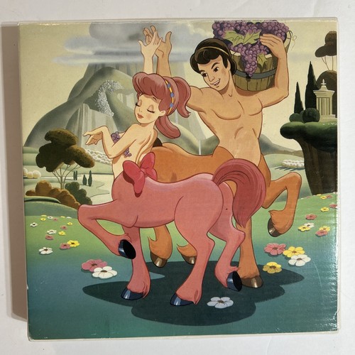 Disney Fantasia 50th Anniv Beethoven Sixth Pastoral Symphony Minotaur Plate 199O - Picture 3 of 9