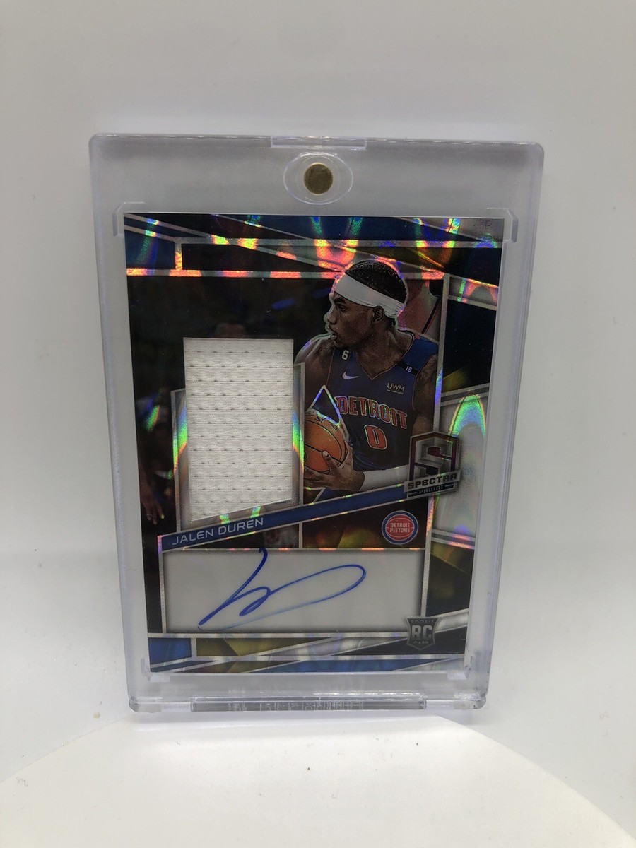 22-23 Panini Spectra Jalen Duren Rookie RC Prizm Jersey 22-23 Panini Spectra Jalen Duren Rookie RC Prizm Jersey