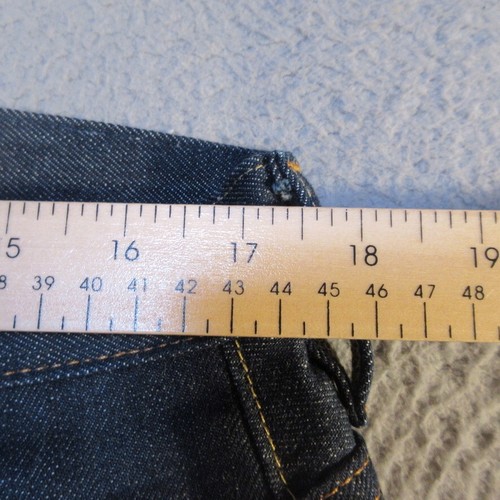 & Denim H&M Jeans 32x32 Mens 13oz Selvedge Slim Fit Tapered Leg Measures 34x31 - Picture 10 of 18