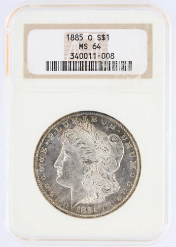 1885-O  Morgan Dollar NGC MS64 New Orleans Minted Silver Dollar No Reserve